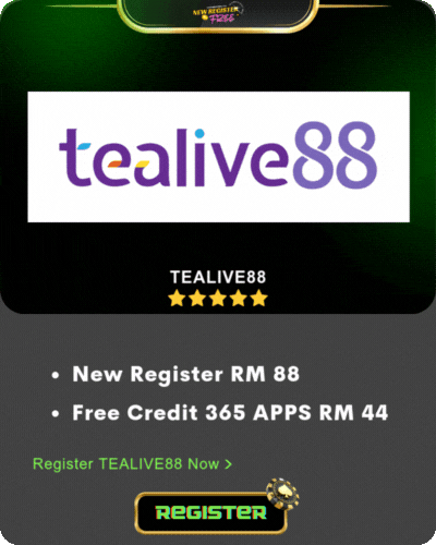TEALIVE88  Free RM88 Credit - Malaysia Online Casino