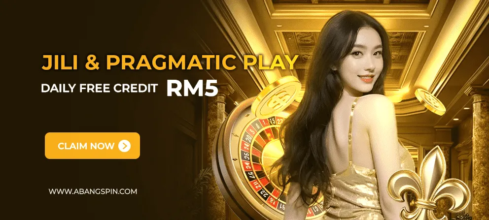 AbangSpin free credit bonus banner