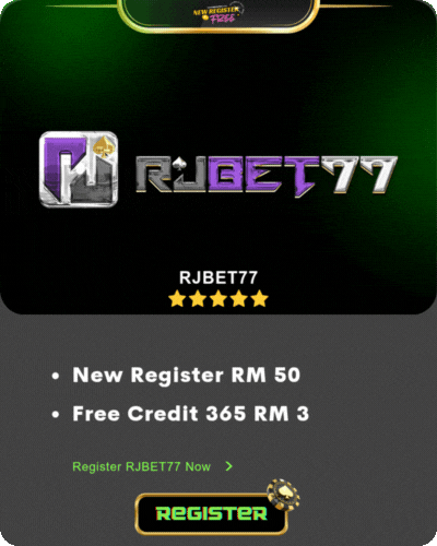 RJBET77 Free Credit 365 Hari RM 33