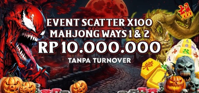 Event Scatter x100 Mahjong Ways 1 & 2