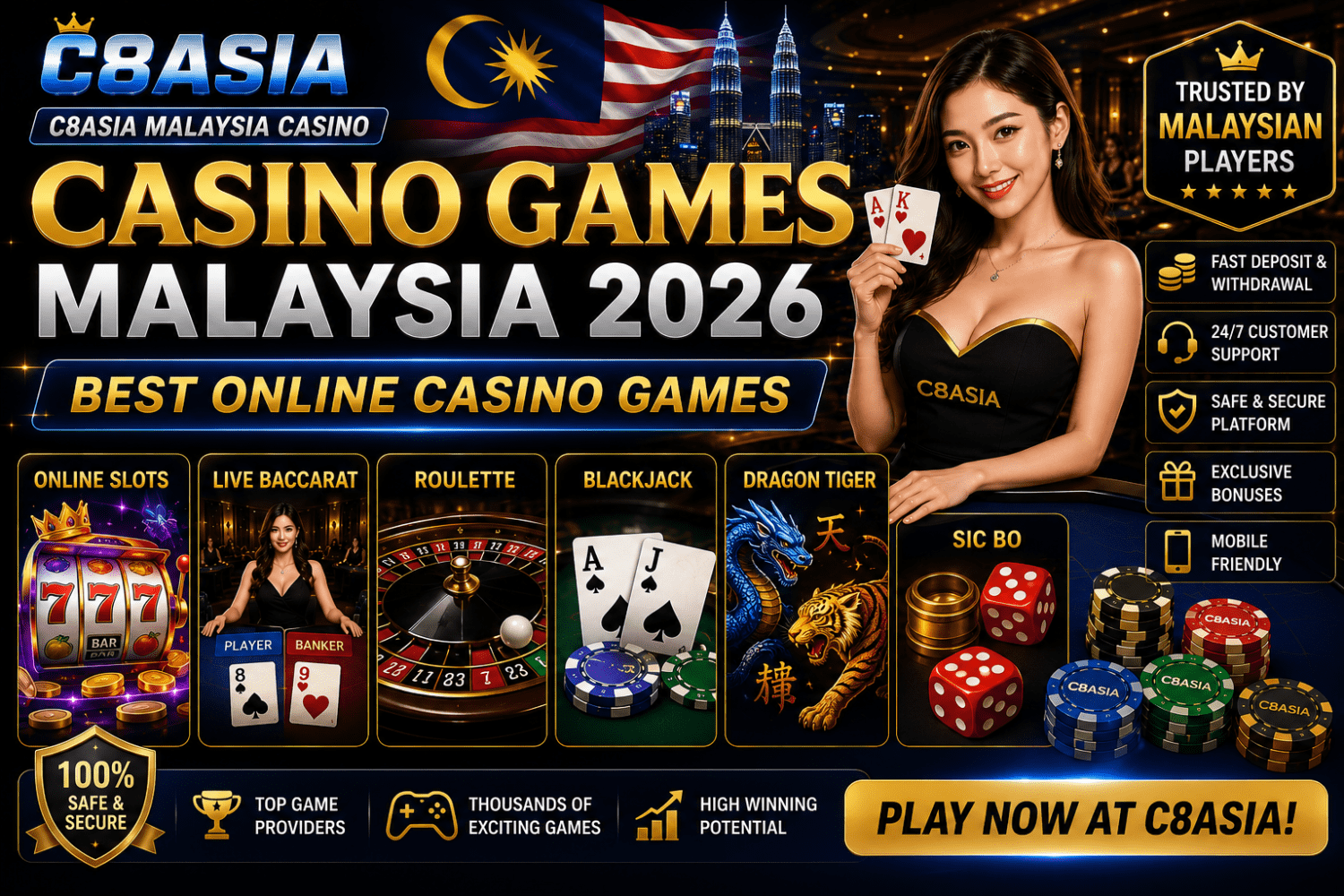 Casino Games Malaysia 2026