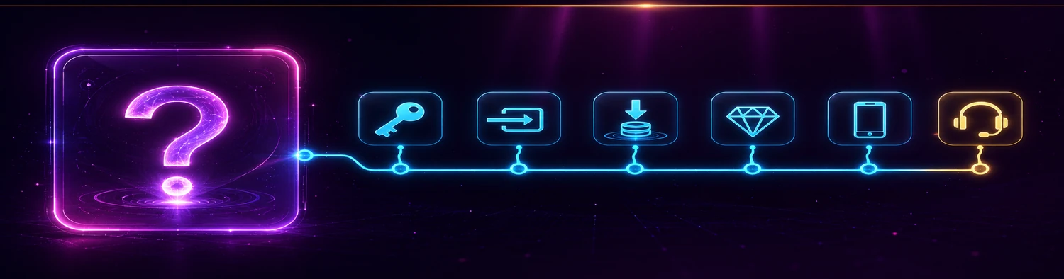 TokenAud FAQ routes connecting official access, deposits, withdrawals, rewards, App guidance and support