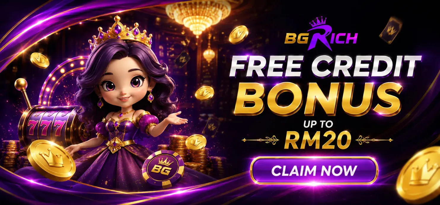BGRICH free credit bonus banner