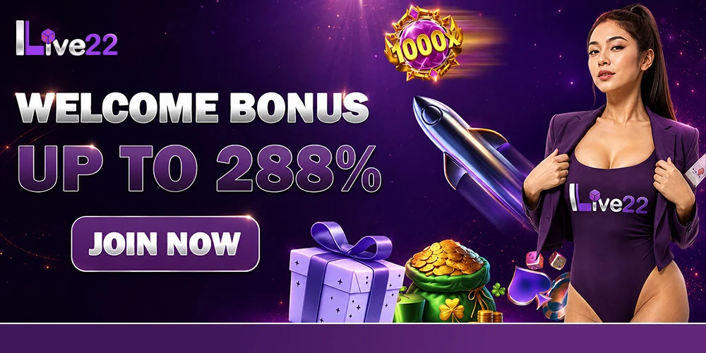 Live22my Live Casino Real Dealers Baccarat and Blackjack 24/7 Malaysia