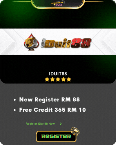 IDUIT88 Free Credit - Malaysia Slot Games