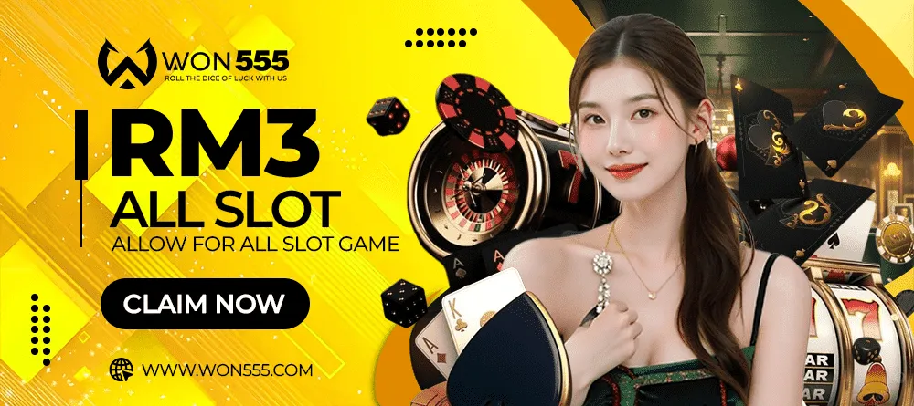 WON555 free credit bonus banner