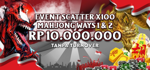 Event Scatter x100 Mahjong Ways 1 & 2