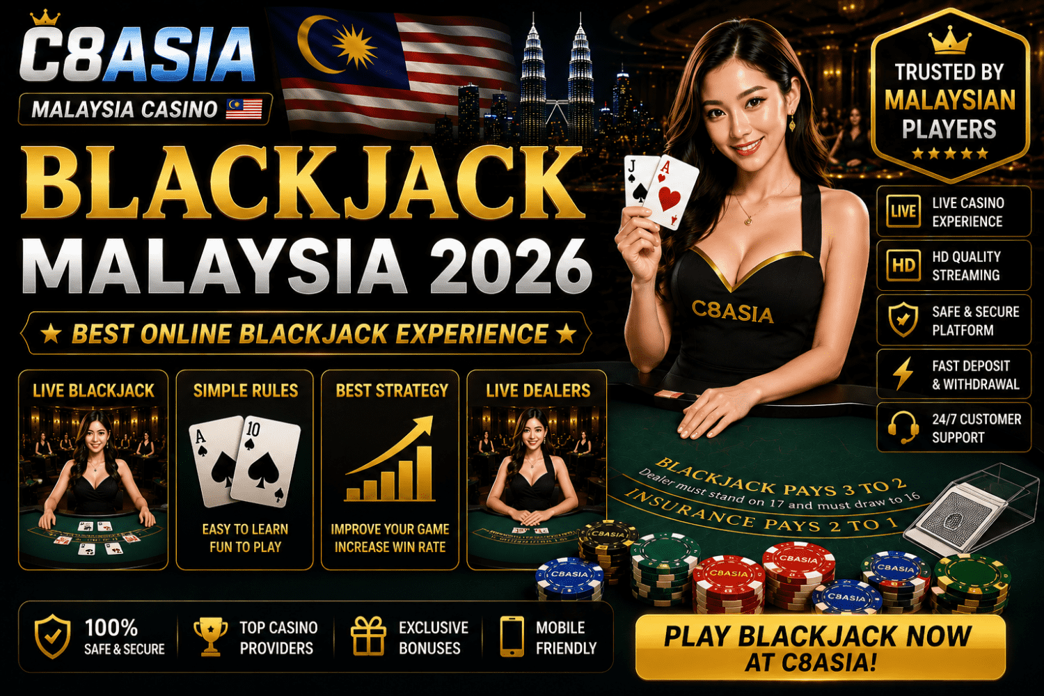 Blackjack Malaysia 2026