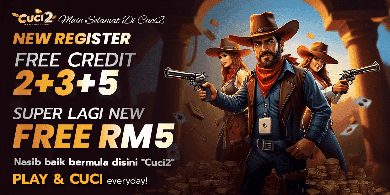Cuci2 Free Credit RM5 Allslot