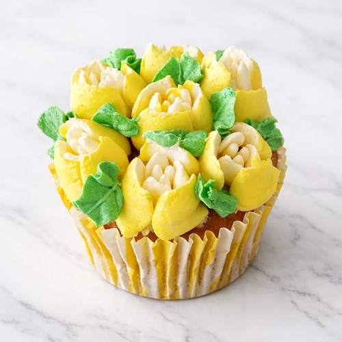 Zesty Lemon Cupcake – tangy citrus glaze