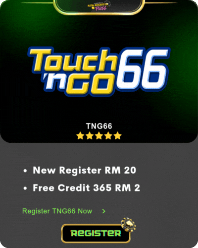 TNG66 Free RM20 Credit - Malaysia Online Casino