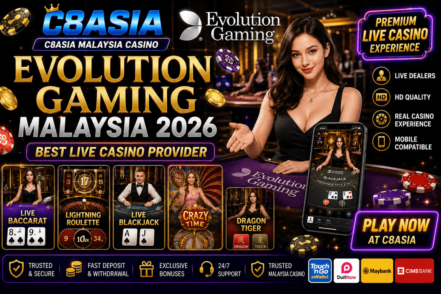 Evolution Gaming Malaysia 2026