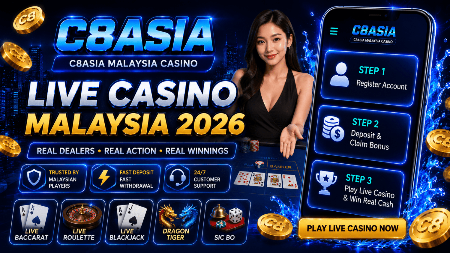 Live Casino Malaysia 2026