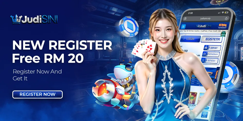 JudiSini free credit bonus banner