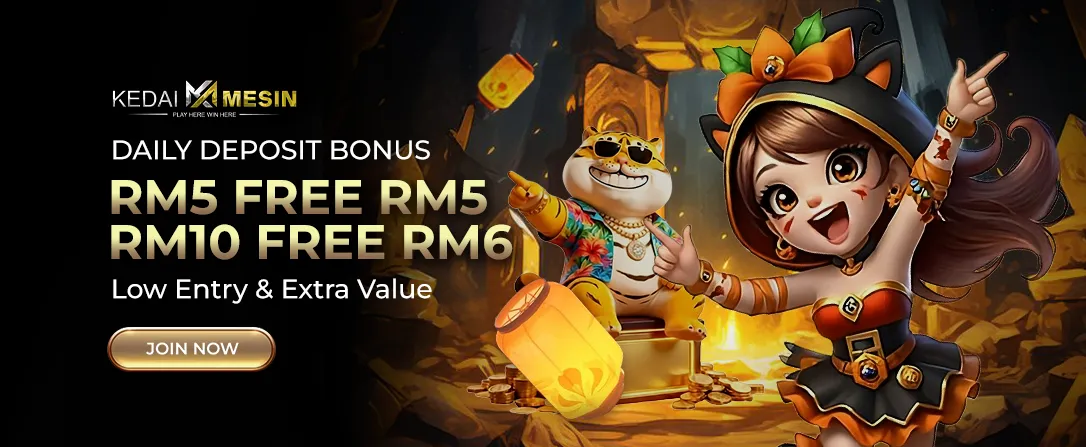 KedaiMesin free credit bonus banner