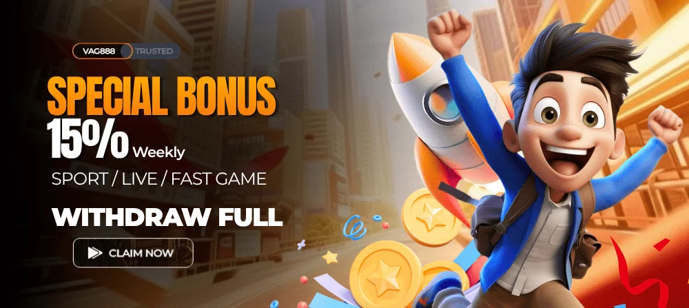VAG888 free credit bonus banner