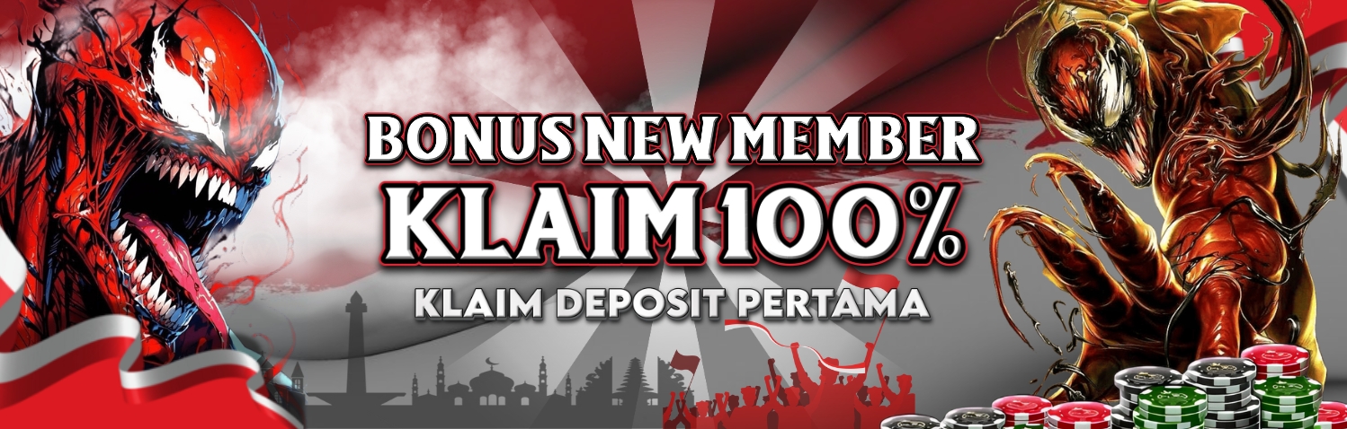 BONUS MEMBER BARU 100%