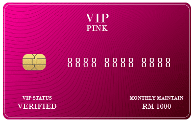 PINK Tier Card