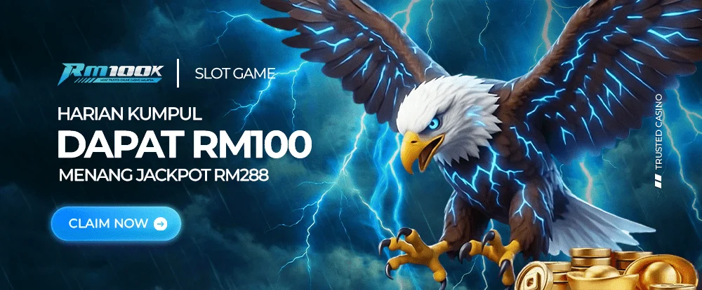 RM100K free credit bonus banner
