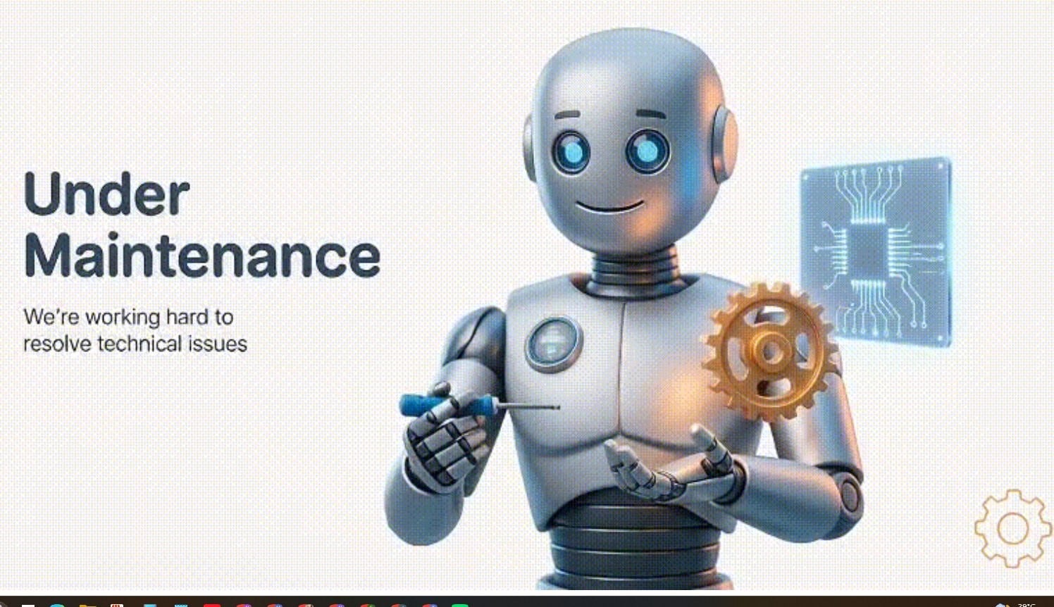 Website under maintenance