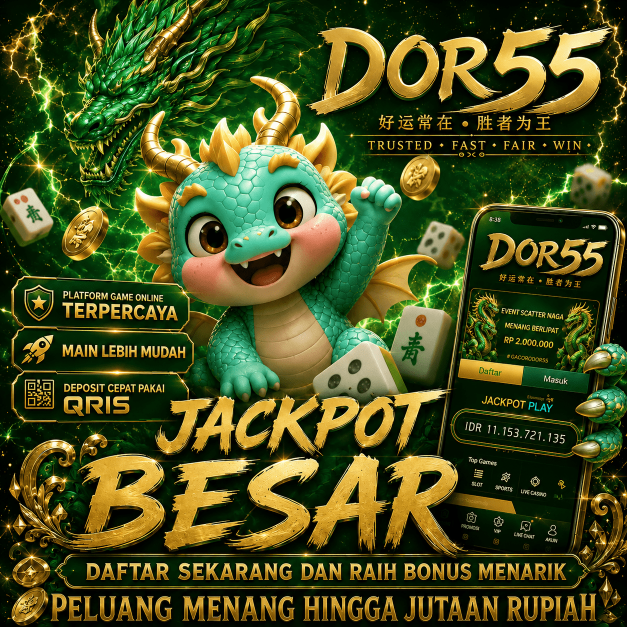 DOR55 Front Black 