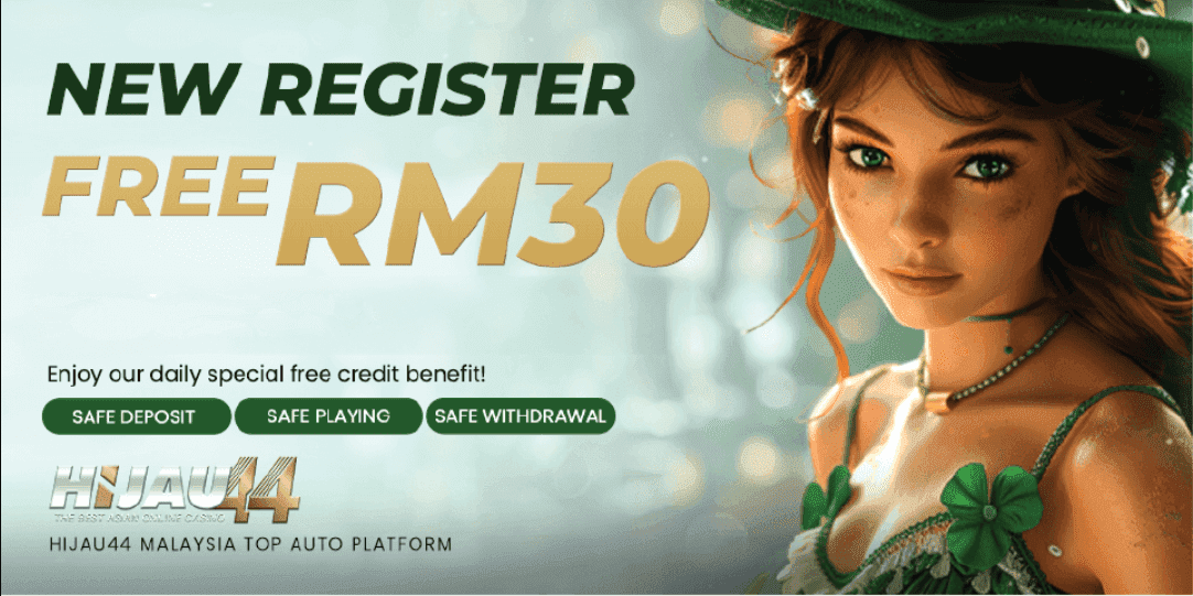 HIJAU44 Free Credit RM30