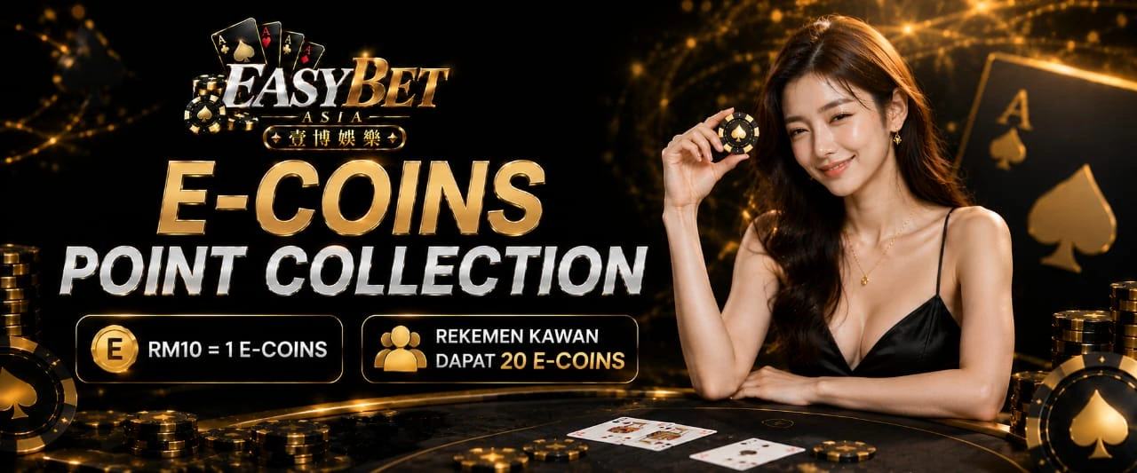 Banner E-Coins EASYBETASIA