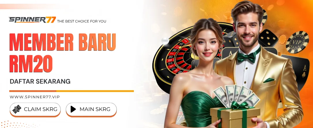 Spinner77 free credit bonus banner