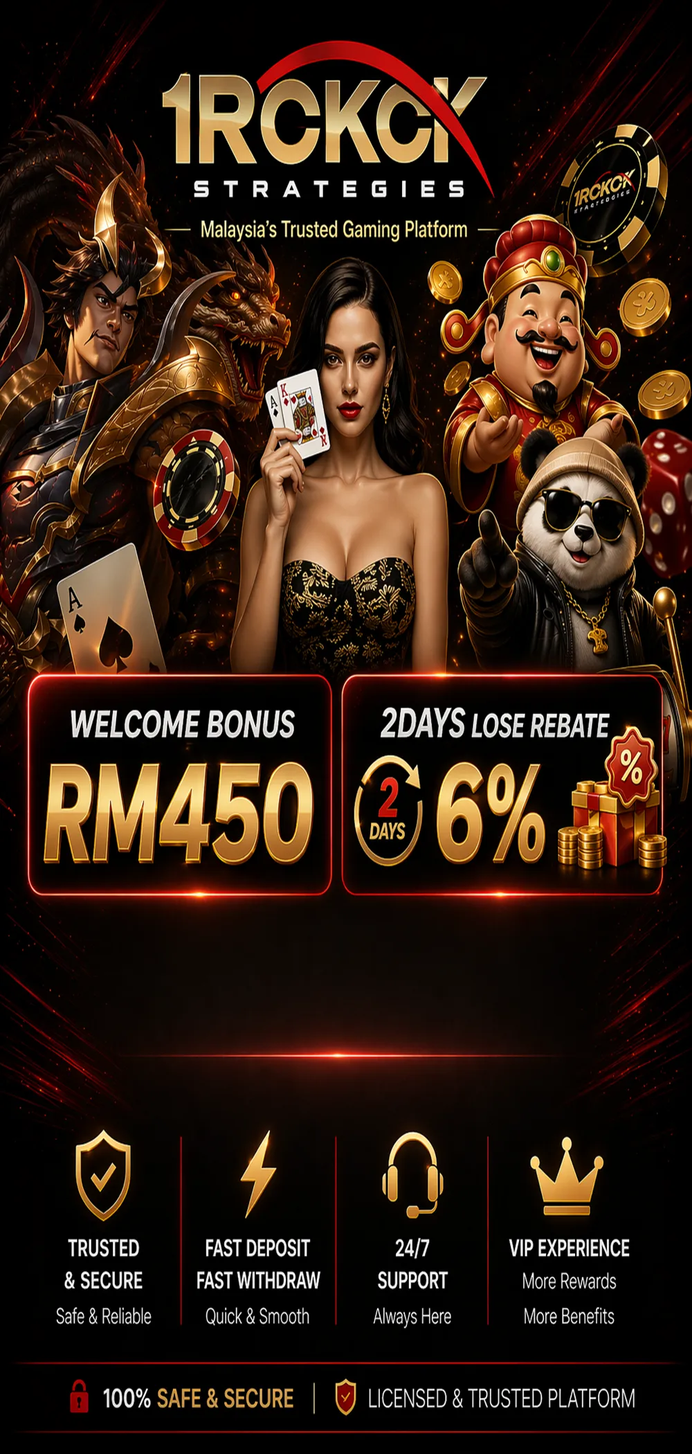 1ROKOK Strategies Landing Poster