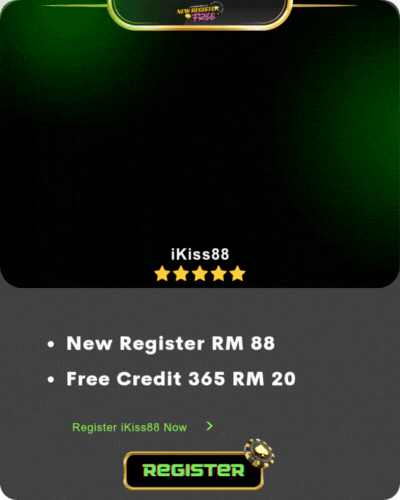 IKISS88 Free Credit 365 Hari RM 33