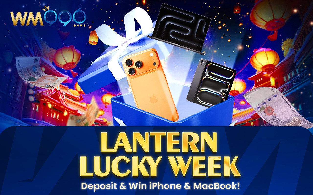 Lantern Lucky Week - Deposit & Win iPhone & MacBook