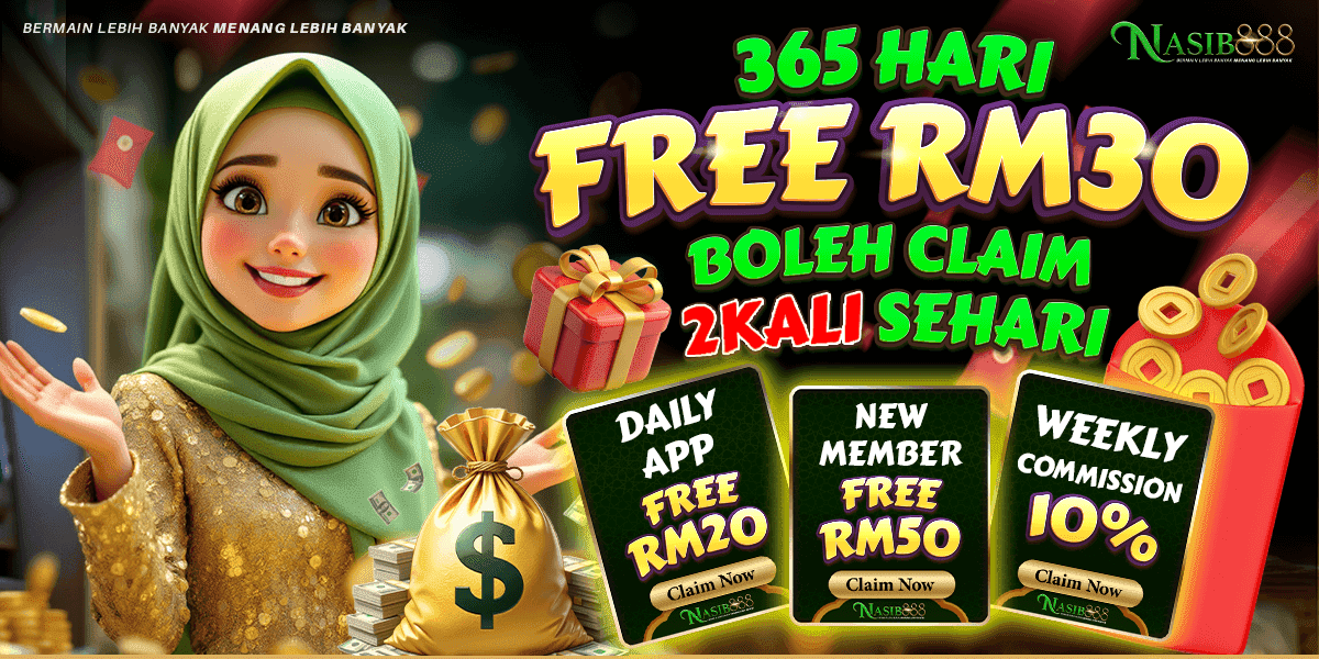 NASIB888 FREE CREDIT RM50