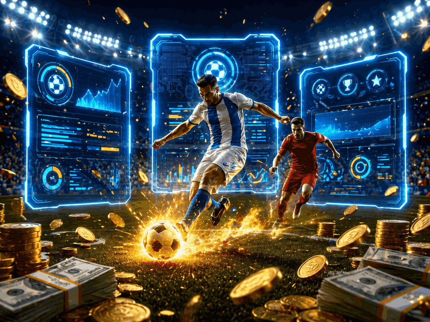 Live sports betting interface